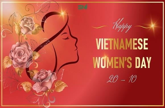 CHÚC MỪNG NGÀY PHỤ NỮ VIỆT NAM 20 - 10