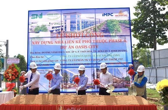 LỄ KHỞI CÔNG XÂY DỰNG DỰ ÁN KHU PHỐ THƯƠNG MẠI VÀNH ĐAI 4