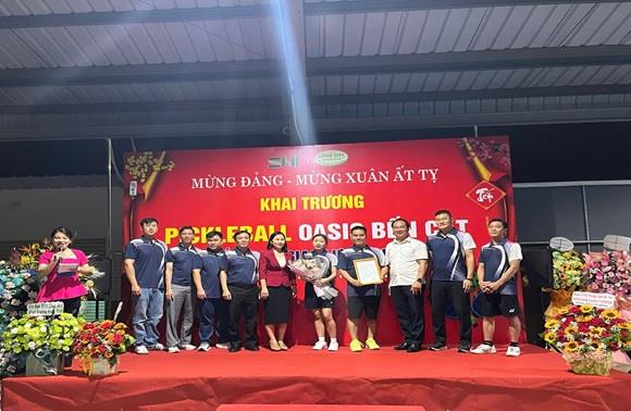 Lễ Khai Trương Sân Pickleball Oasis-Bến Cát