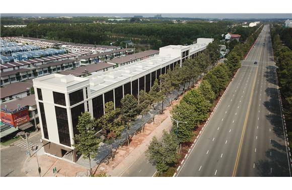 CẬP NHẬT TIẾN ĐỘ THI CÔNG KHU PHỐ THƯƠNG MẠI VÀNH ĐAI 4 THÁNG 01/2024